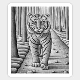 Tiger Sticker